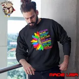If you love freedom don't care if it applies to everyone sunflower colors shirt