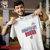 Kansas Jayhawks White 2023 Guaranteed Rate Bowl Bound Shirt