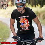 Mickey Mouse And Mascot This Is My Team Forever San Francisco 49ers Shirt