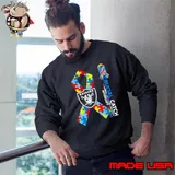 NFL Las Vegas Raiders Crucial Catch Intercept Autism Shirt Sweatshirt