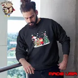 NHL Carolina Hurricanes Snoopy Charlie Brown Woodstock Christmas Stanley Cup Hockey Shirt