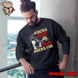 San Francisco 49ers Dad Raised A 49ers Fan Fathers Day Son Family Matching Shirt