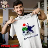 Santa Grinch Cowboys tis the season shirt