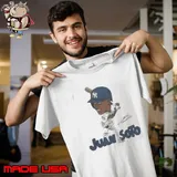 Yankees Juan Soto caricature signature shirt