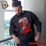 Awesome arizona Cardinals Skeleton Football 2024 Shirt