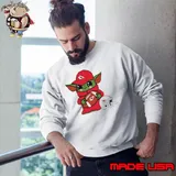 Baby Yoda Kansas City Chiefs football helmet shirt