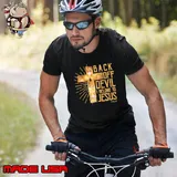 Back Off Devil I Belong To Jesus Cross shirt