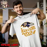 Baltimore Ravens 2024 classic logo shirt