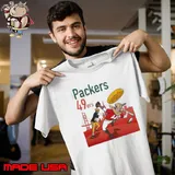 Green Bay Packers And San Francisco 49ers Meme Shirt Unisex