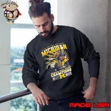 Hail to the victors michigan wolverines 2024 college football champions M shirt