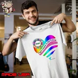 Hope Fight Cancer In All Colors Cancer Awareness Hearts shirt