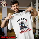 I Demand Ratribution Mouse Mage White s Unisex