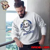Los Angeles Rams Baby Groot Blood Inside Me Shirt Sweatshirt