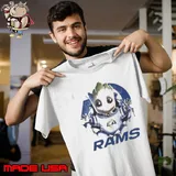 Los Angeles Rams Baby Groot Blood Inside Me Shirt Unisex
