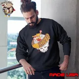 NBA x Grateful Dead x Rockets Skull Shirt