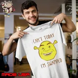 Shrek face can’t today i’m swamped shirt