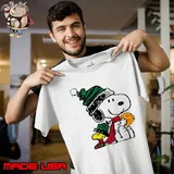 Snoopy Woodstock Love Winter shirt