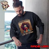 They Whispered Her You Can't With Stand She Whispered Back Am The Storm Black Melanin T-Shirt