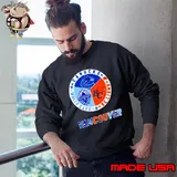 Top vancouver Canucks white Caps And BC Lions s Sweatshirt