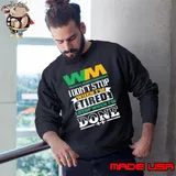 Waste management don't stop when tired stop when done shirt