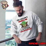You couldn't handle me even if came with instructions baby yoda s Sweatshirt