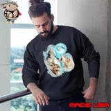 3 Wolf Moon Howling Wolf Head Wolves Shirt Sweatshirt