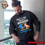 Amazon Admit It Now Working At Would Be Boring Stitch And Lilo s Sweatshirt