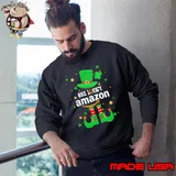 Amazon St Patrick's Day elf symbol s Sweatshirt