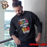 Been Feeding Tiny Humans For 100 Days Of School Lunch Lady T-Shirt Sweatshirt