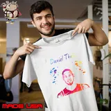 Daniel Theis German professional basketball player for the Los Angeles Clippers watercolor T-Shirt Unisex
