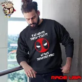 Deadpool If My Mouth Doesn’t Say It My Face Definitely Will Tshirt