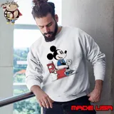 Detroit Lions Mickey Mouse sitting on San Francisco 49ers Toilet shirt