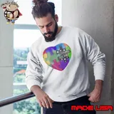 Different not less heart autism awareness s Sweatshirt