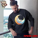 Dragon in moon s Sweatshirt
