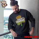 Full Of Shenanigans Lucky Charm Cat s Sweatshirt