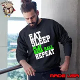Gaga Ball Game Eat Sleep Play Gaga Ball Repeat T-Shirt
