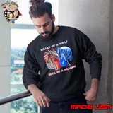 Heart Of Wolf Soul Of A Dragon Cool dragon wolf warrior Shirt Sweatshirt