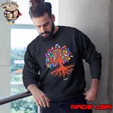 Hope Fighter Faith Tree Cancer Awareness s Sweatshirt
