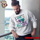 If you are looking a sign to stay alive suicide prevention lifetine heart shirt