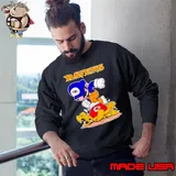 Mario ravens stomps on Kansas city Chiefs shirts