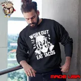 Marvel Deadpool Workout Eat Tacos Shirt Sweatshirt