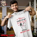 Mom Thanks For Not Swallowing Us Happy Mother's Day T-Shirt