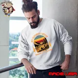 My Favorite Sister Bought Me This Bigfoot Retro Sunset T-Shirt Sweatshirt