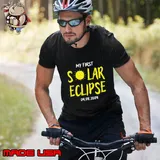 My First Total Solar Eclipse April 8th 2024 Toddler Eclipse T-Shirt
