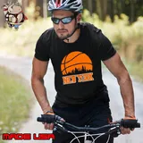 New York Knicks Basketball city skyline shirt