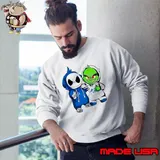 Nice grinch And Jack Skellington Detroit Lions fan shirt
