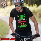 One lucky speedway elf symbol christmas st patrick day shirt