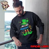 One lucky walmart symbol elf christmas s Sweatshirt
