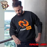 Prawn Hub Logo Parody Wordplay s Sweatshirt