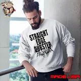 Premium straight edge qubs dubstep s Sweatshirt